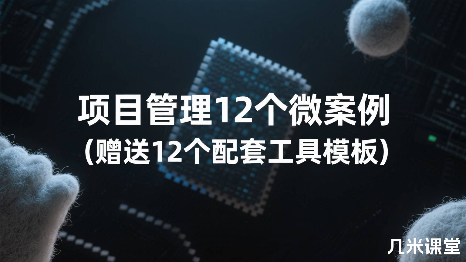 项目管理12个微案例 (赠送12个配套工具模板)