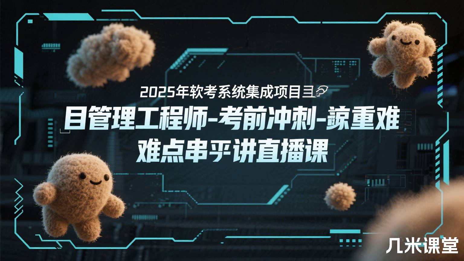 2025年软考系统集成项目管理工程师-考前冲刺重难点串讲直播课