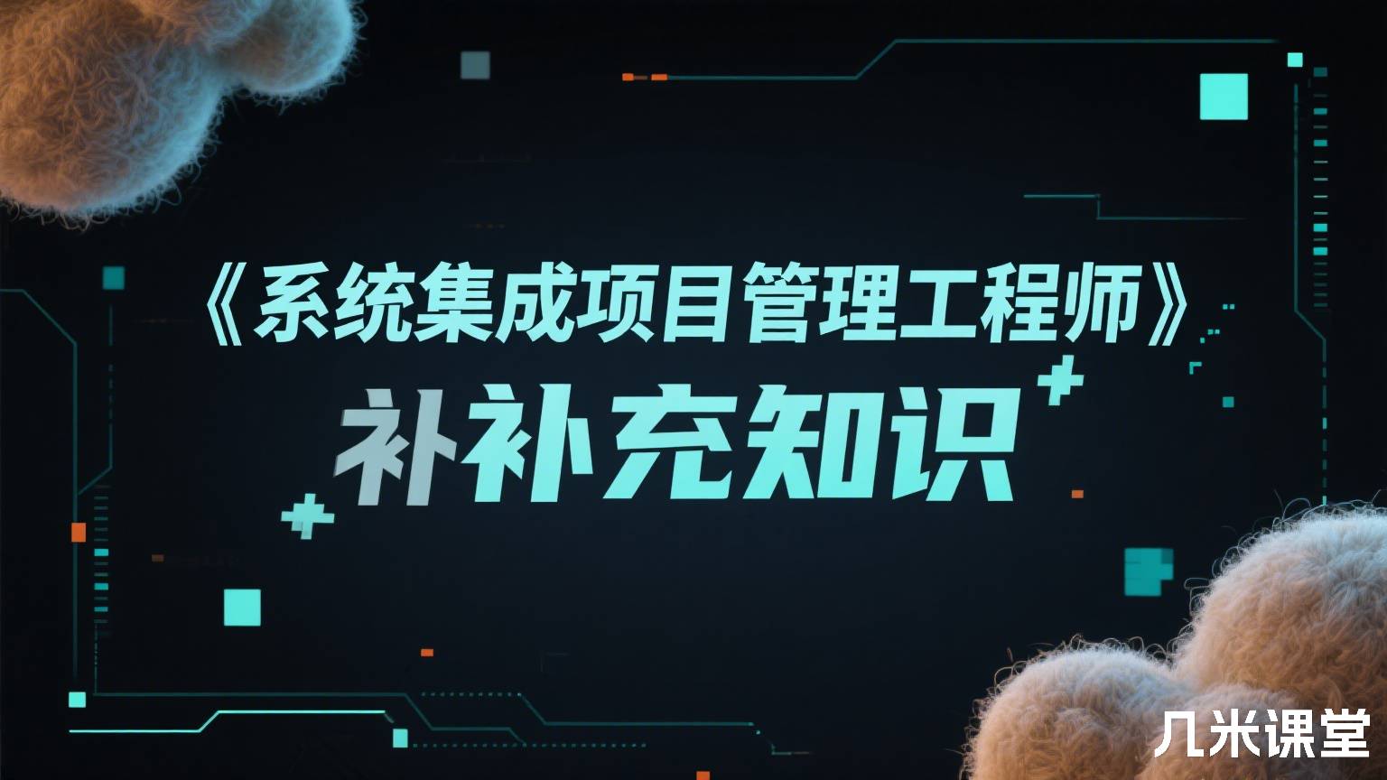 系统集成项目管理工程师补充知识