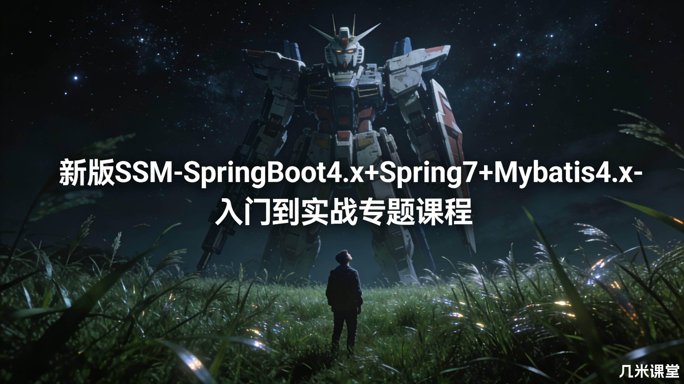 新版SSM-SpringBoot4.x+Spring7+Mybatis4.x-入门到实战专题课程