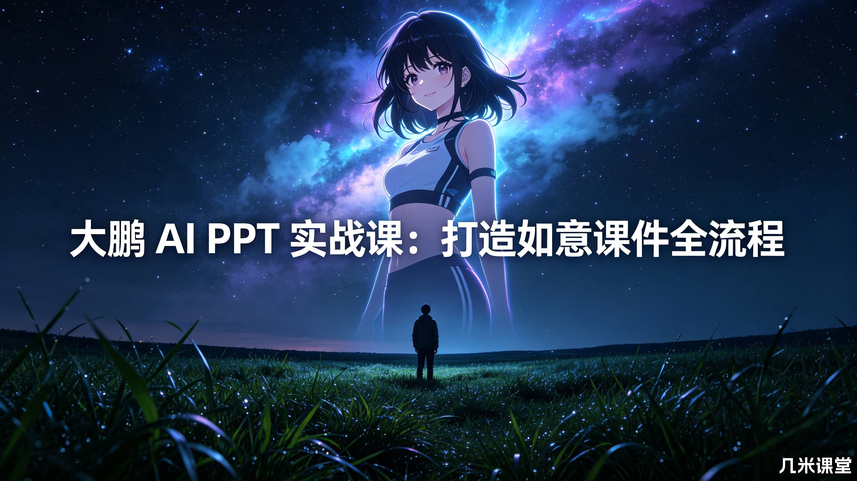 大鹏 AI PPT 实战课:打造如意课件全流程