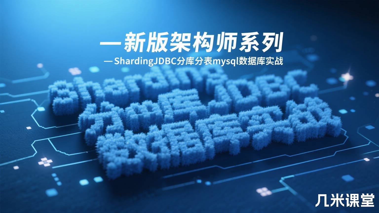 新版架构师系列-ShardingJDBC分库分表mysql数据库实战
