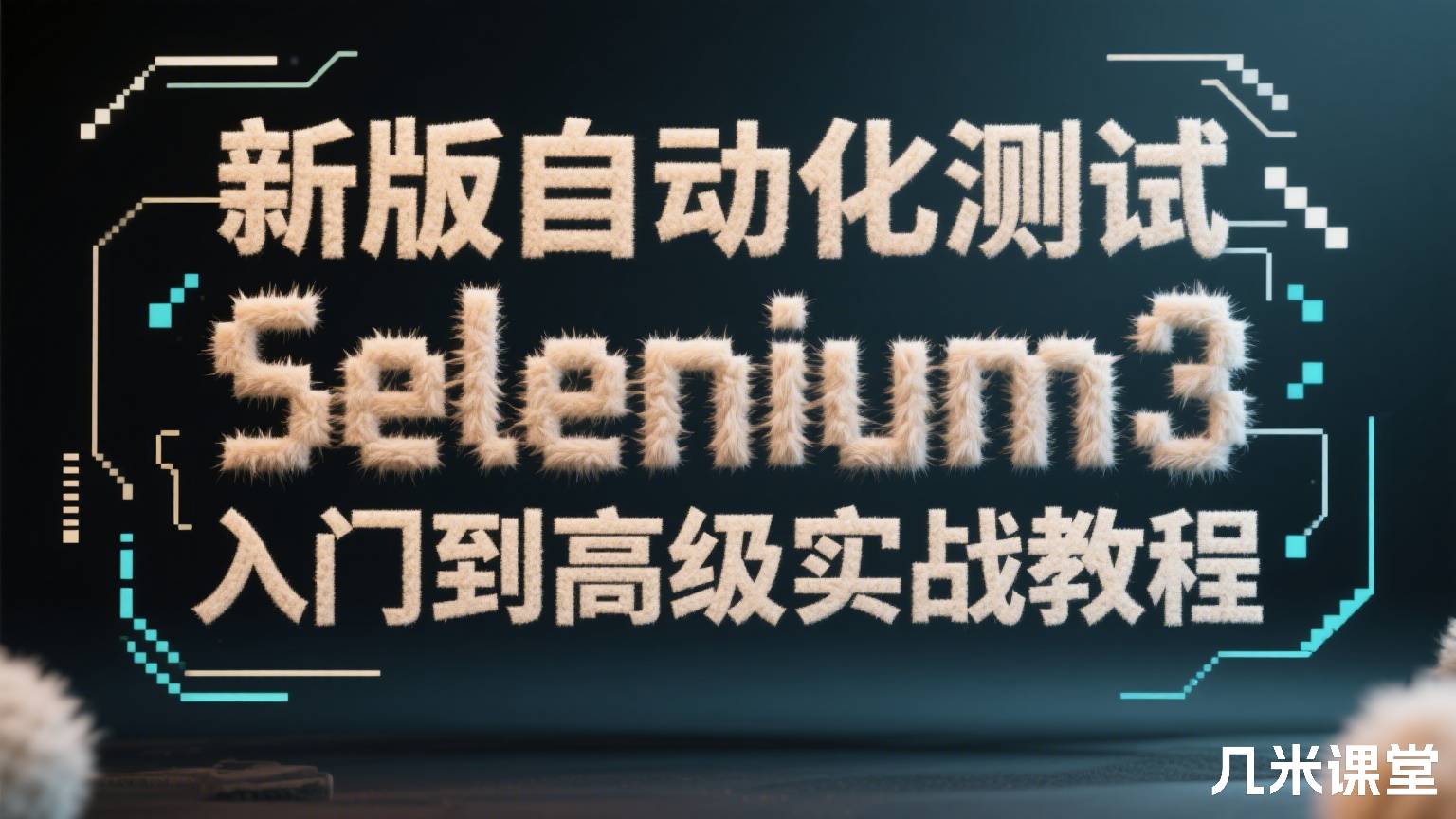 新版自动化测试Selenium3入门到高级实战教程