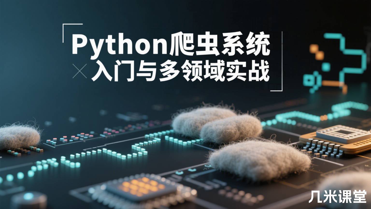 Python爬虫系统入门与多领域实战