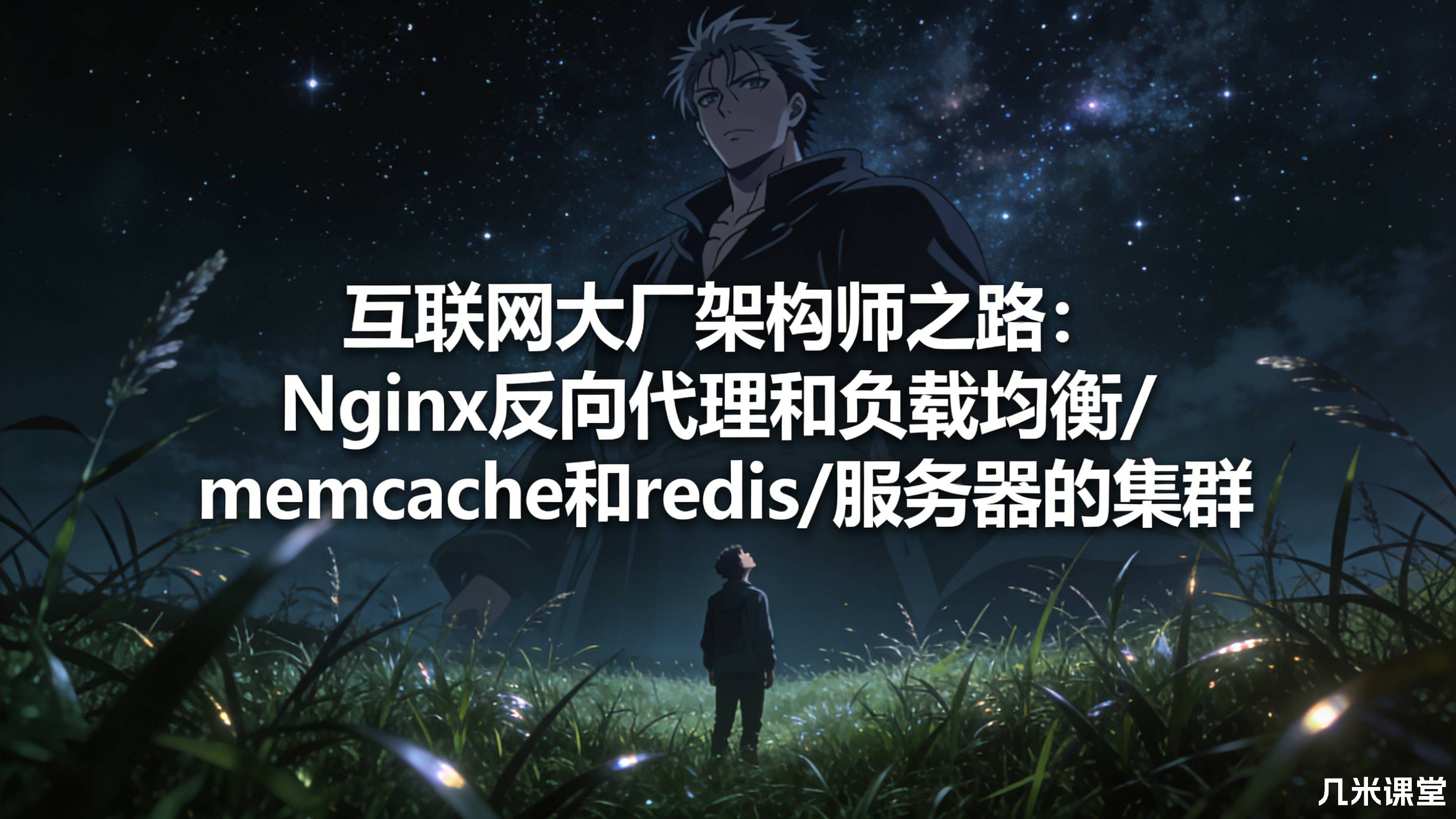 互联网大厂架构师之路:Nginx反向代理和负载均衡/memcache和redis/服务器的集群