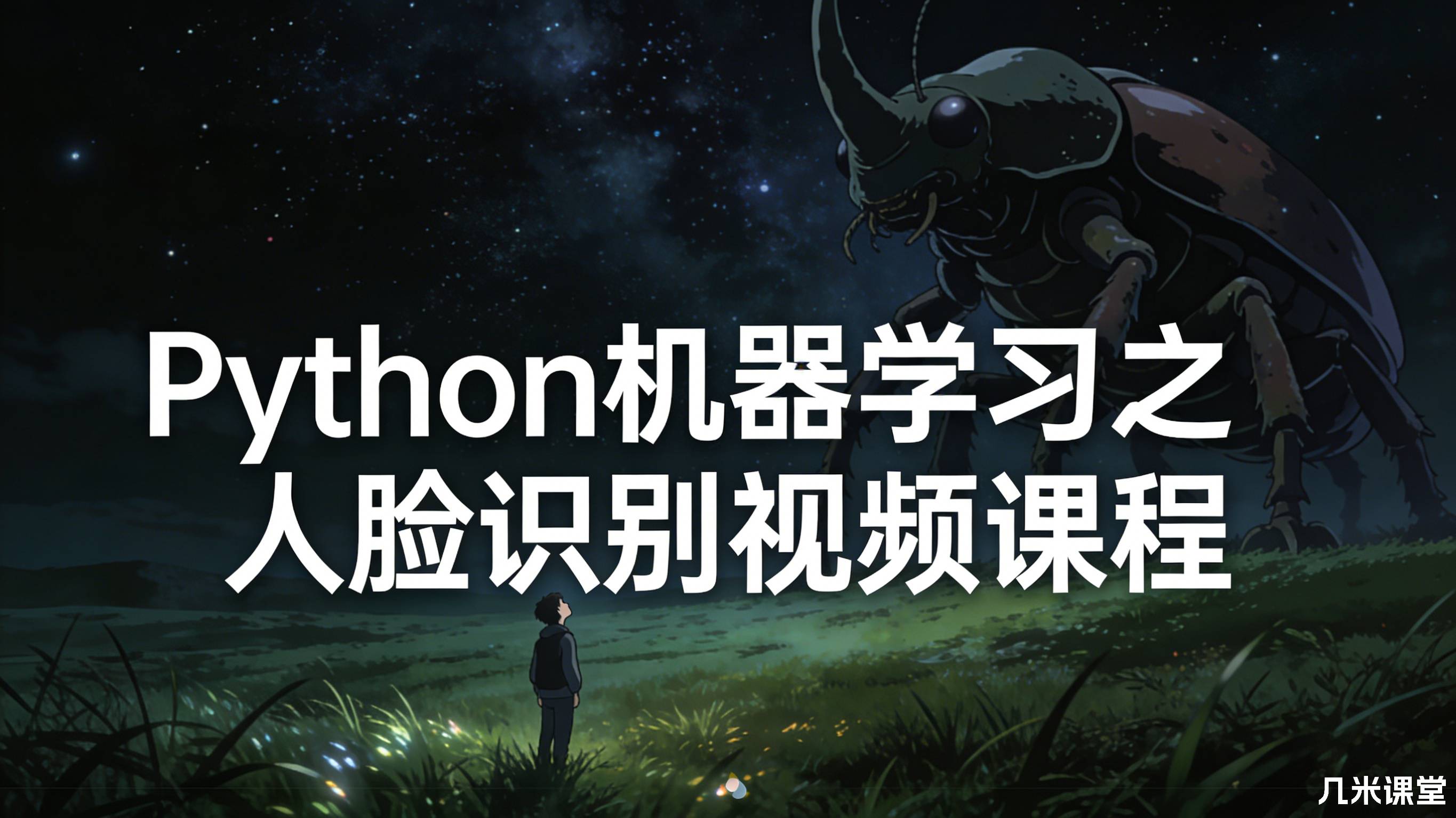 Python机器学习之人脸识别视频课程