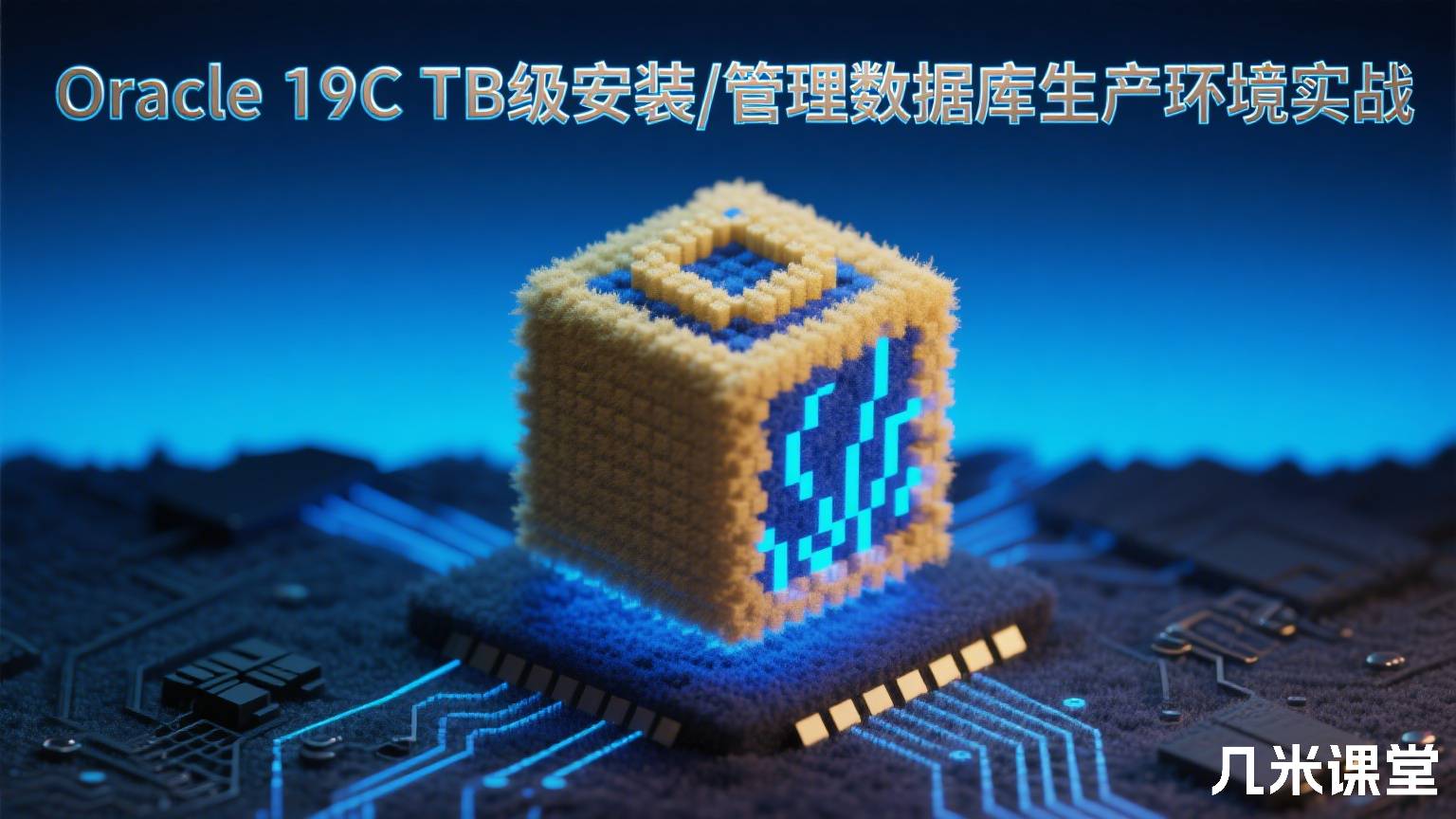 Oracle 19C TB级安装/管理数据库生产环境实战