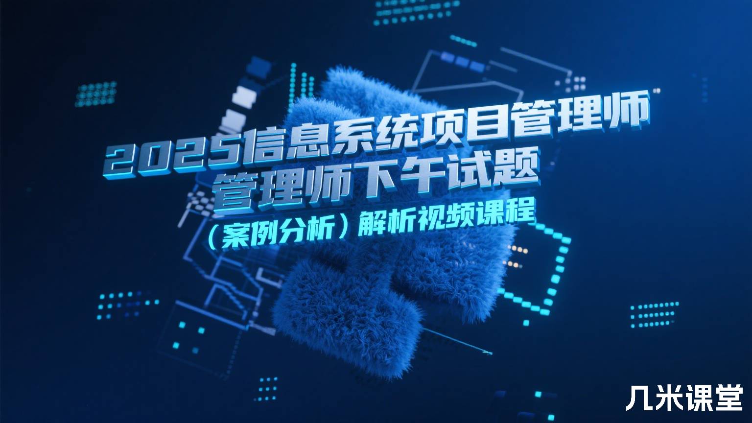 2025信息系统项目管理师下午试题(案例分析)解析视频课程