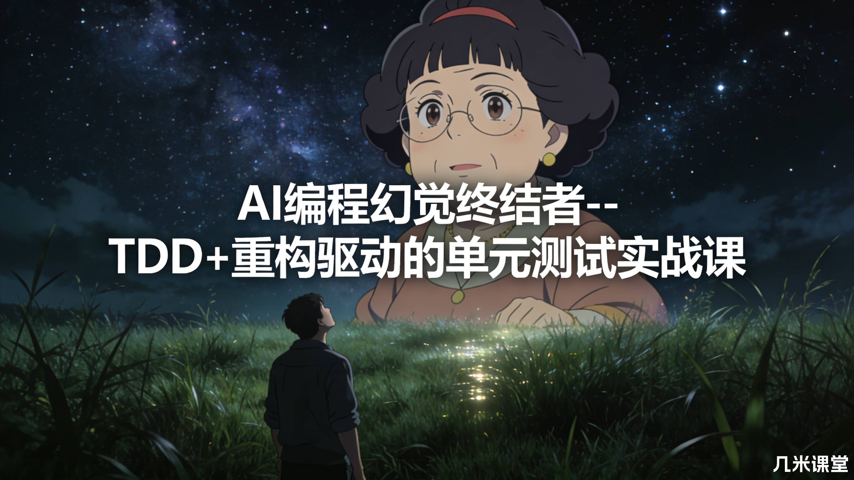 AI编程幻觉终结者--TDD+重构驱动的单元测试实战课