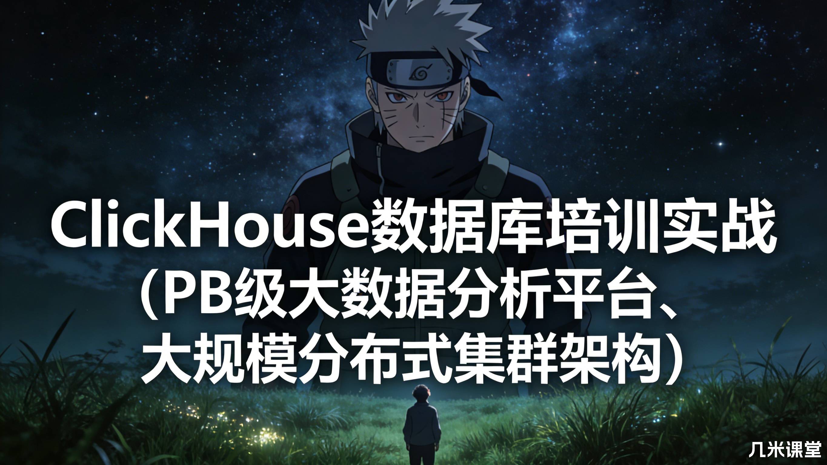 ClickHouse数据库培训实战 (PB级大数据分析平台、大规模分布式集群架构)