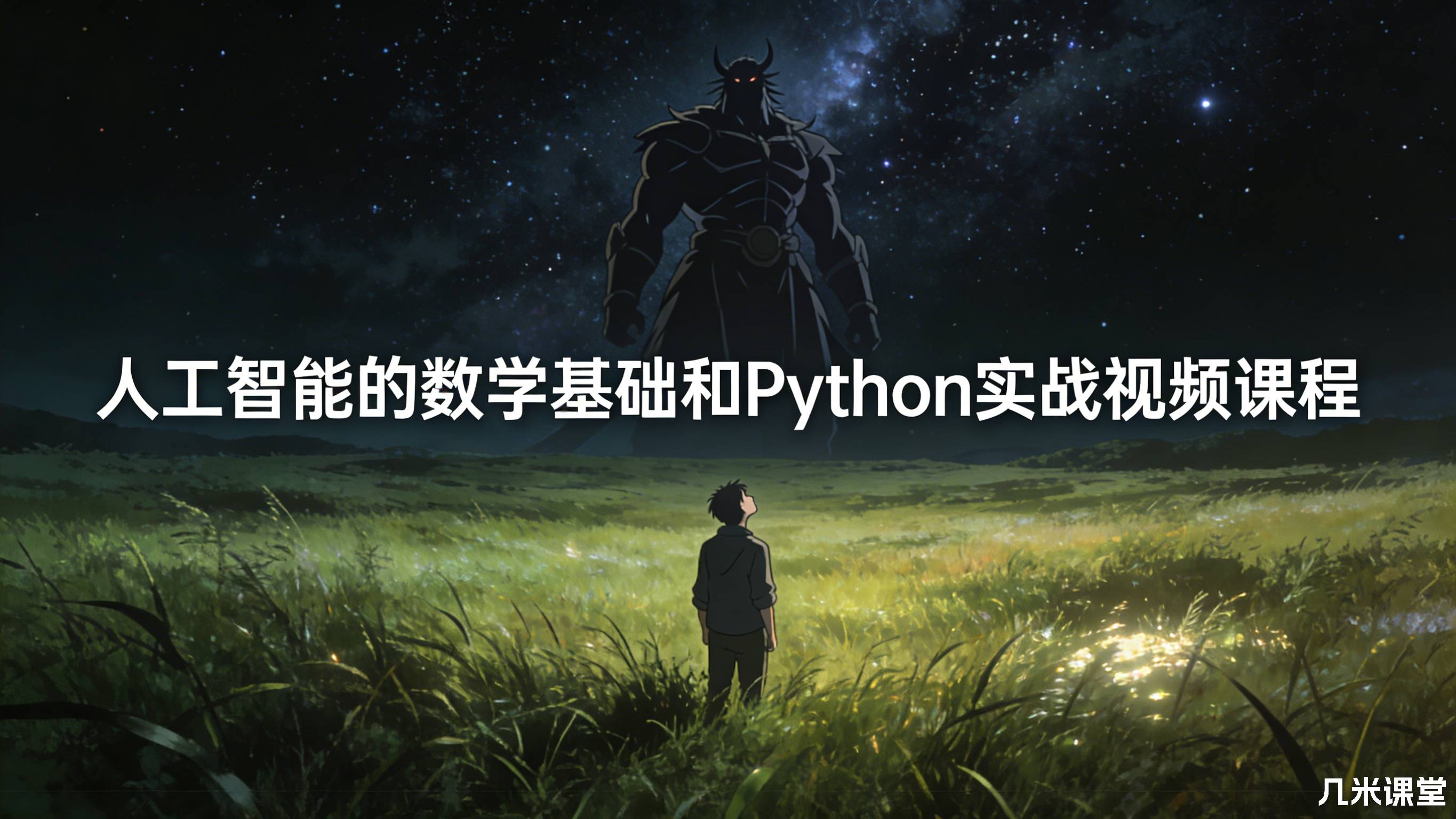 人工智能的数学基础和Python实战视频课程