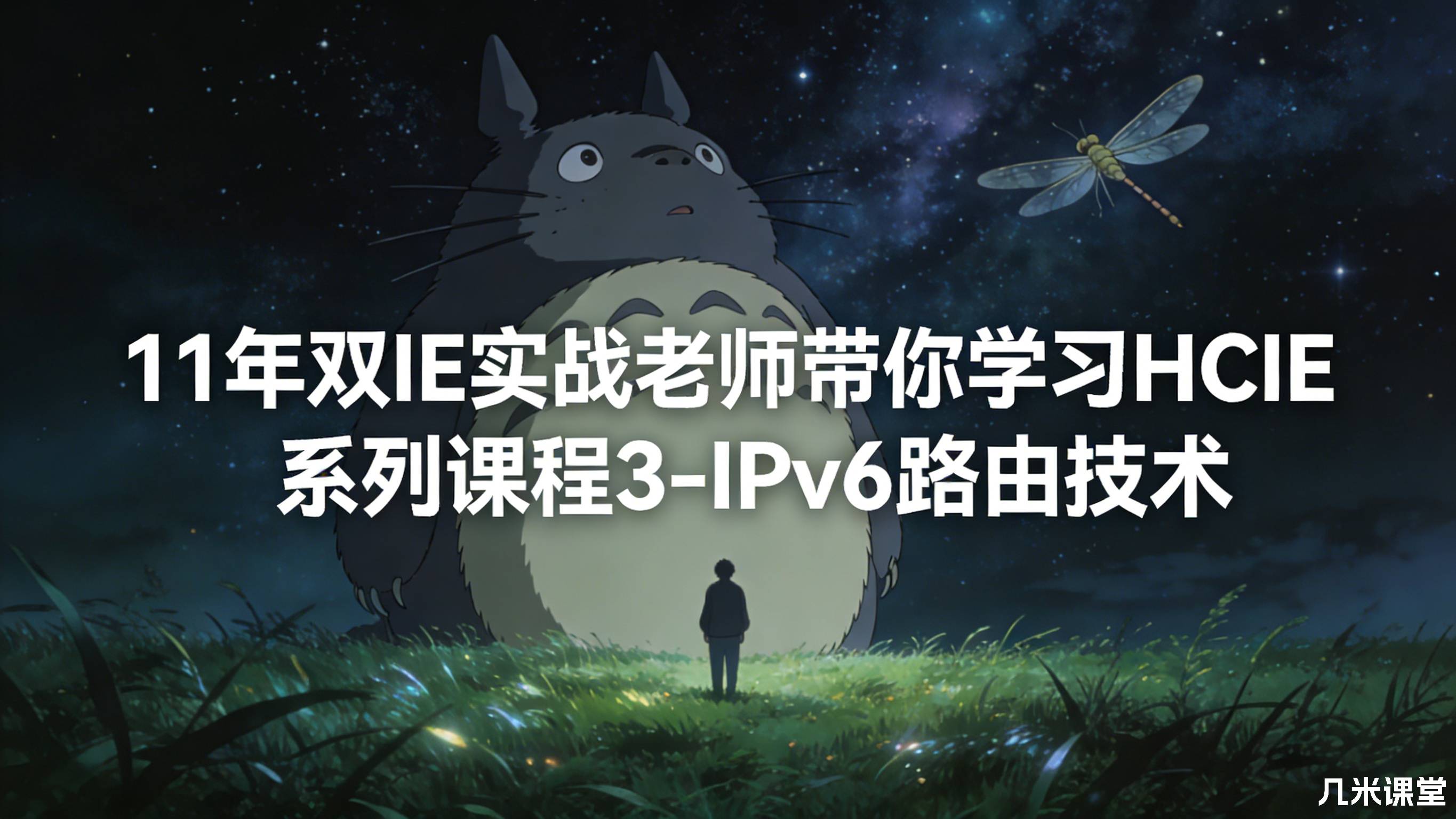 11年双IE实战老师带你学习HCIE系列课程3-IPv6路由技术