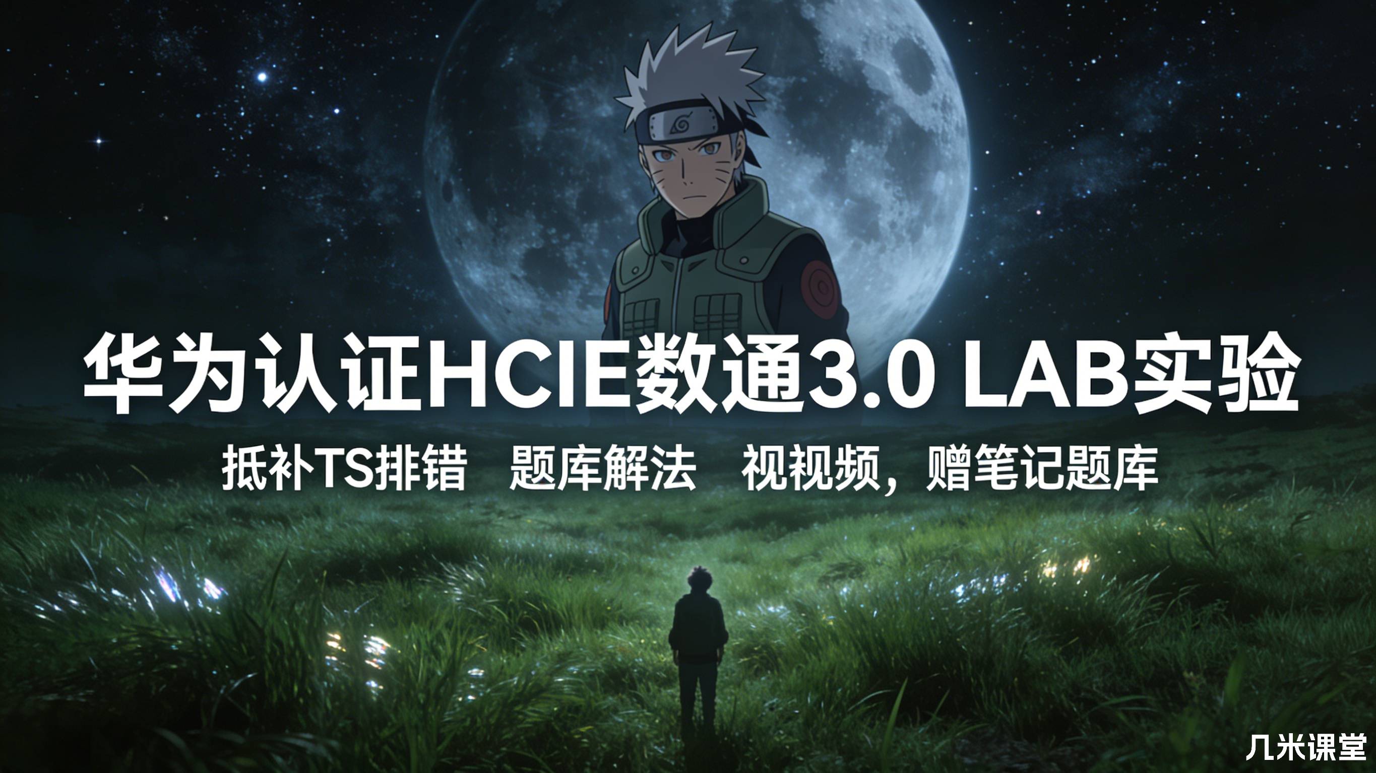 华为认证HCIE数通3.0 LAB 实验 拓扑 TS 排错 题库 解法 视频 赠笔试题库