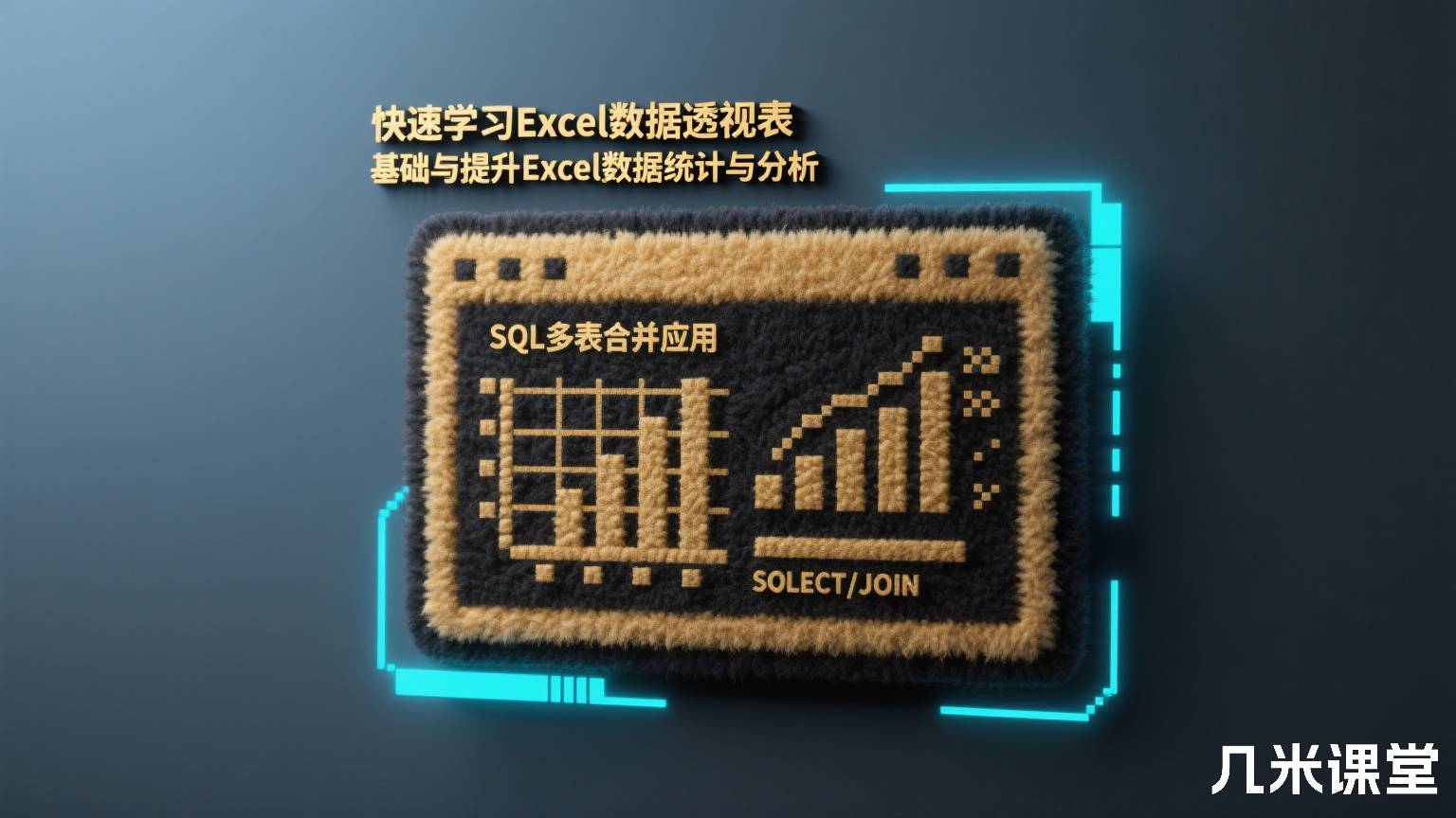 快速学习Excel数据透视表 基础与提升Excel数据统计与分析 SQL多表合并应用