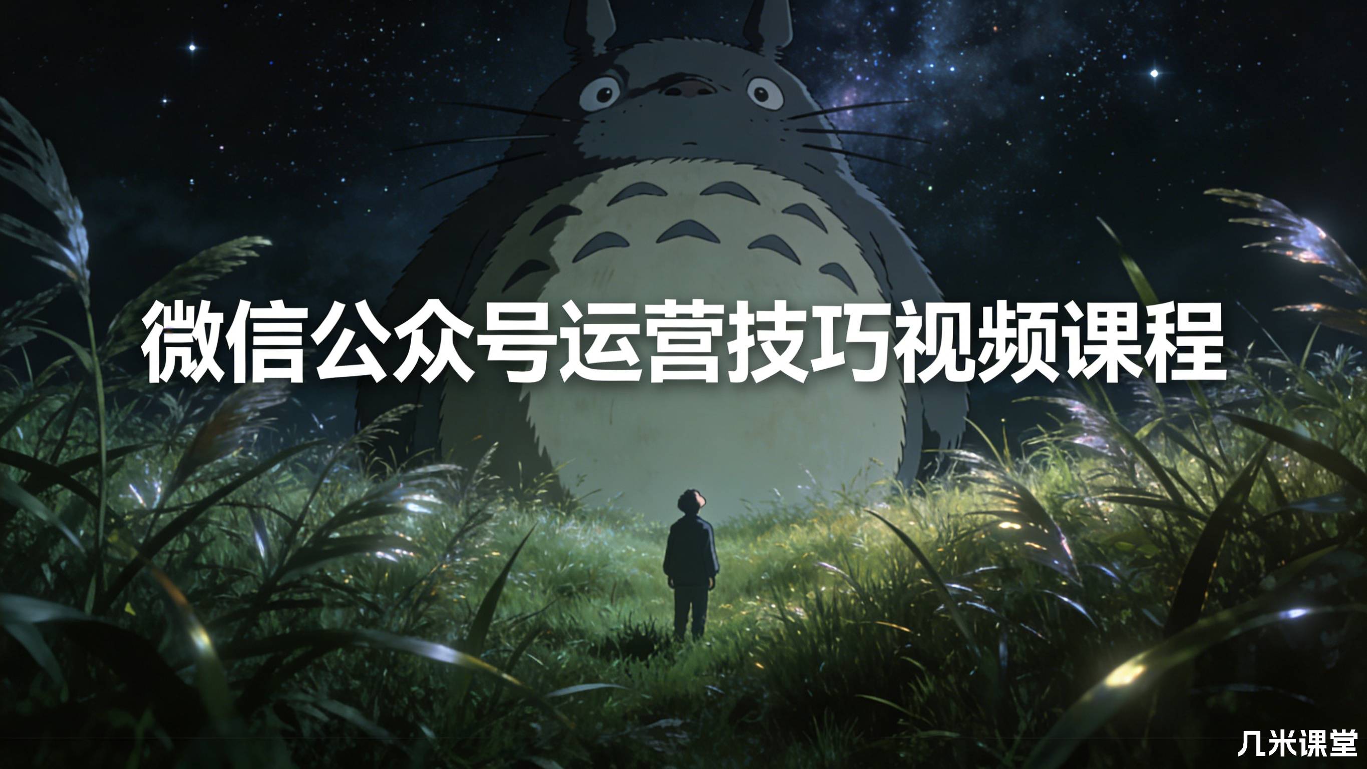 微信公众号运营技巧视频课程