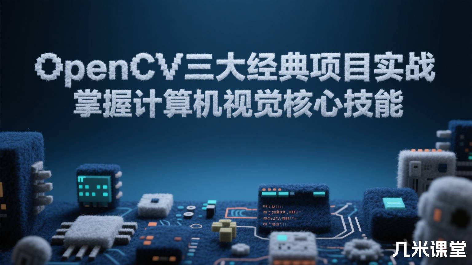 OpenCV三大经典项目实战 掌握计算机视觉核心技能