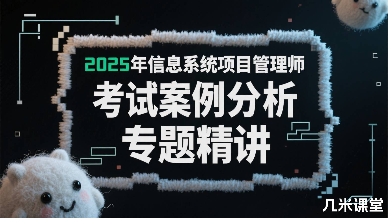 2025年信息系统项目管理师考试案例分析专题精讲