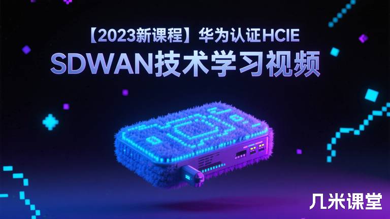  【2023新课程】华为认证HCIE Datacom培训SDWAN技术学习视频