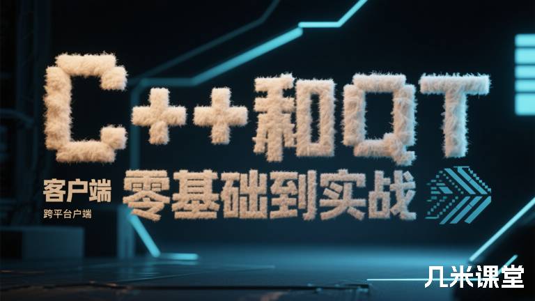 C++和QT跨平台客户端 零基础到实战