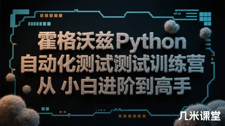 霍格沃兹Python 自动化测试训练营从小白进阶到高手