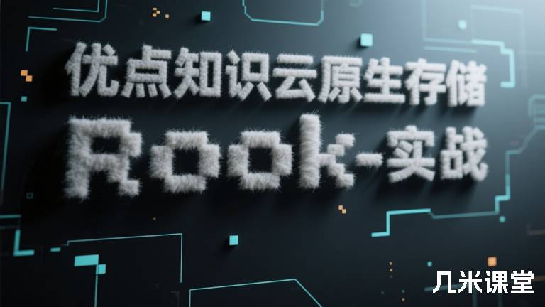 优点知识云原生存储 Rook 实战
