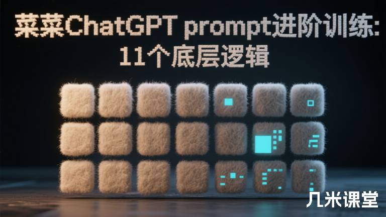 菜菜ChatGPT prompt进阶训练：11个底层逻辑