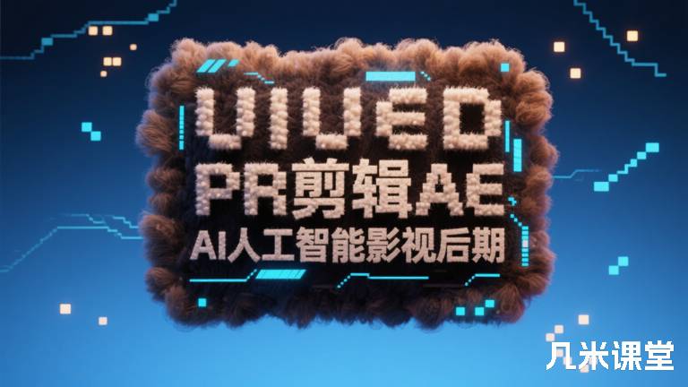 UIUED PR剪辑AE特效AI人工智能影视后期