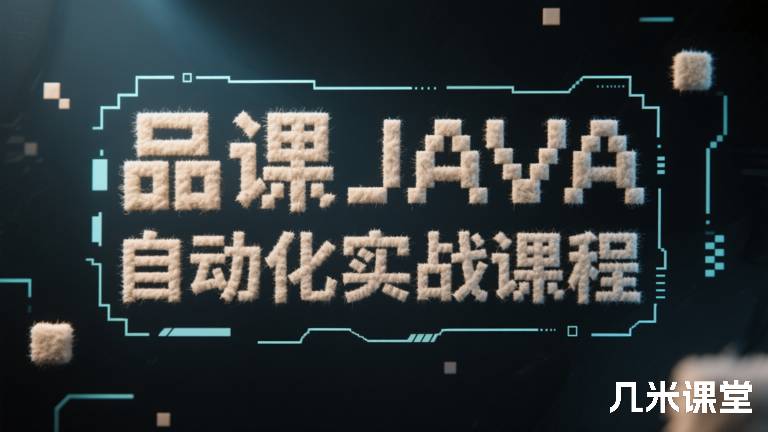 品课JAVA自动化实战课程
