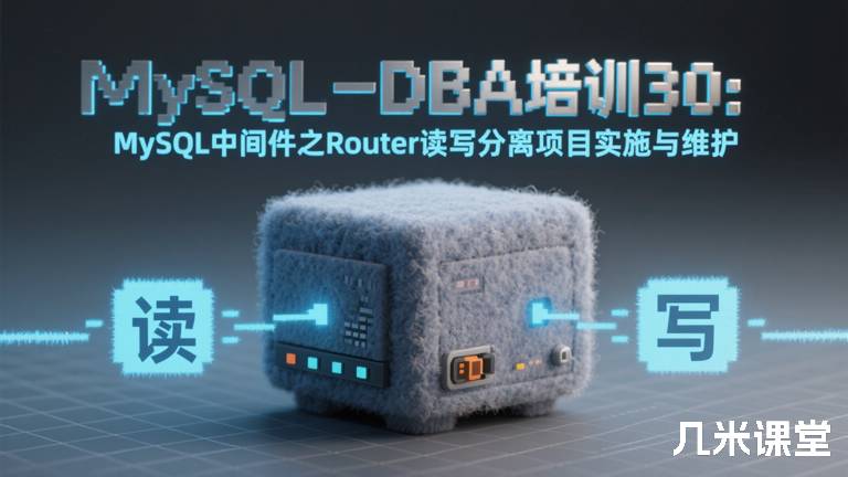 MySQL-DBA培训30:MySQL中间件之Router读写分离项目实施与维护