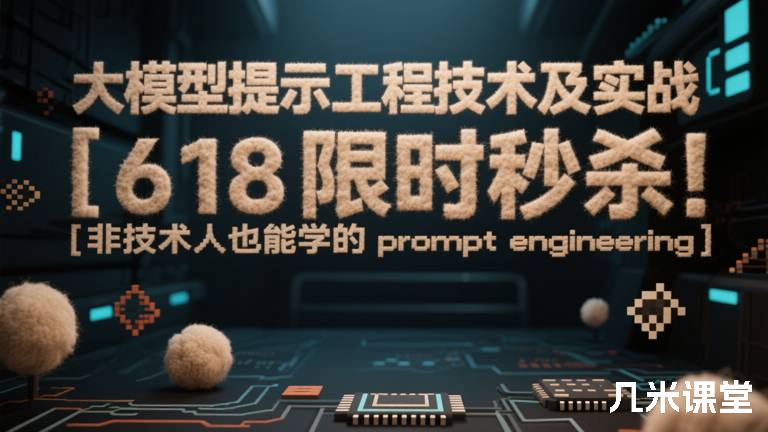 大模型提示工程技术及实战 [618限时秒杀！非技术人也能学的prompt engineering]
