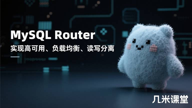MySQL Router 实现高可用、负载均衡、读写分离