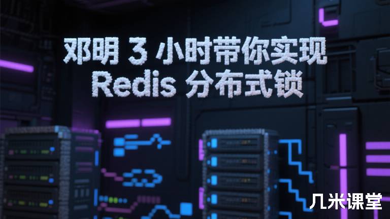 邓明3 小时带你实现 Redis 分布式锁
