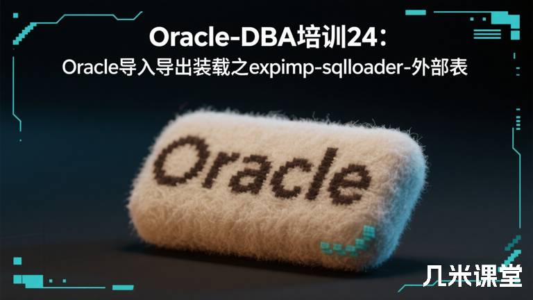  Oracle-DBA培训24：Oracle导入导出装载之expimp-sqlloader-外部表