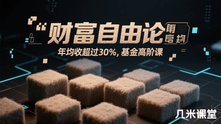 财富自由论年均收益超过30%，基金高阶课