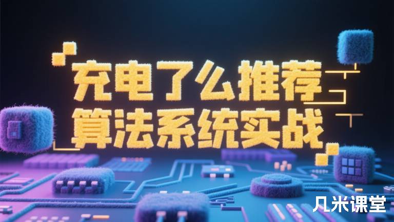充电了么推荐算法系统实战