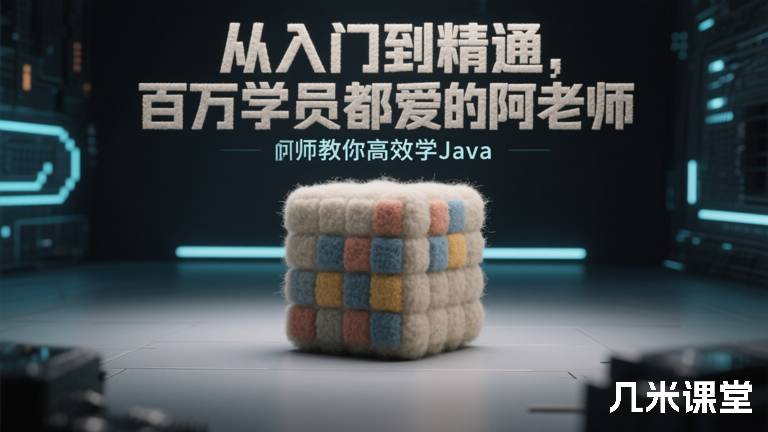 从入门到精通，百万学员都爱的阿 老师教你高效学Java